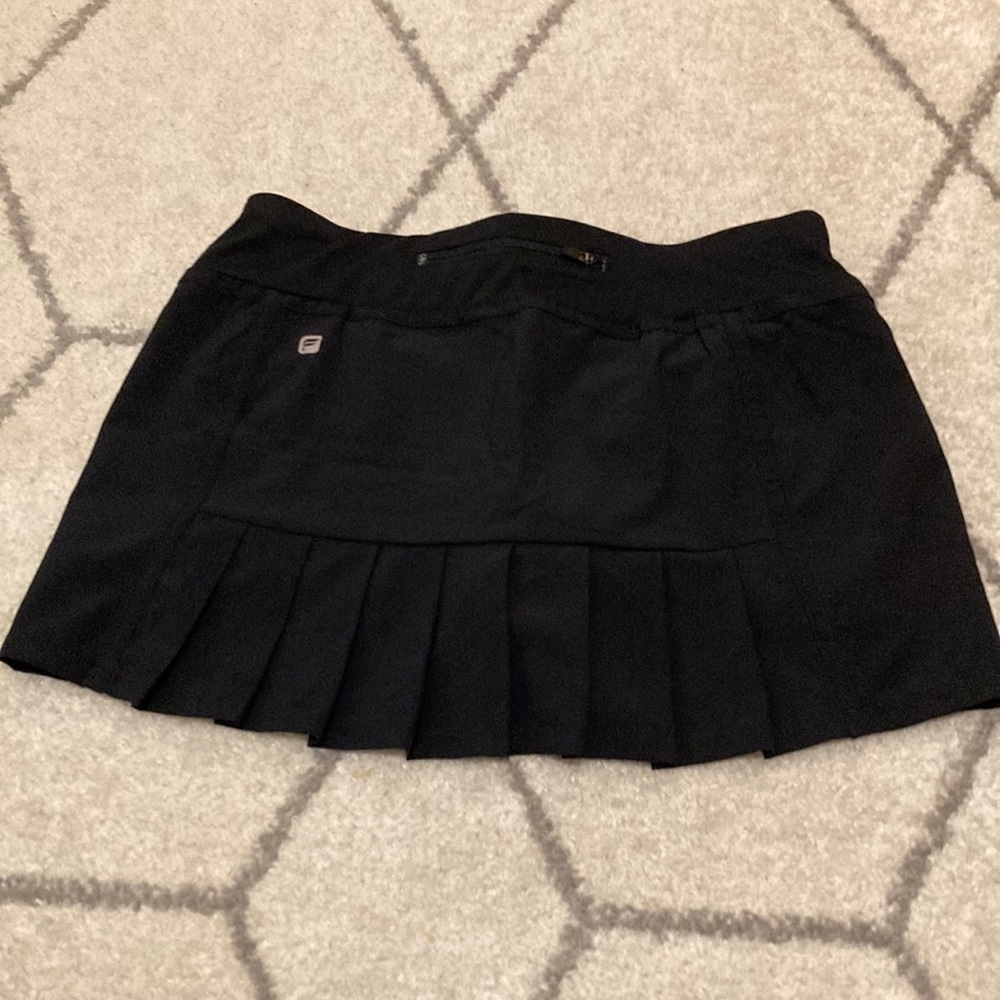 Pleated golf or tennis skort